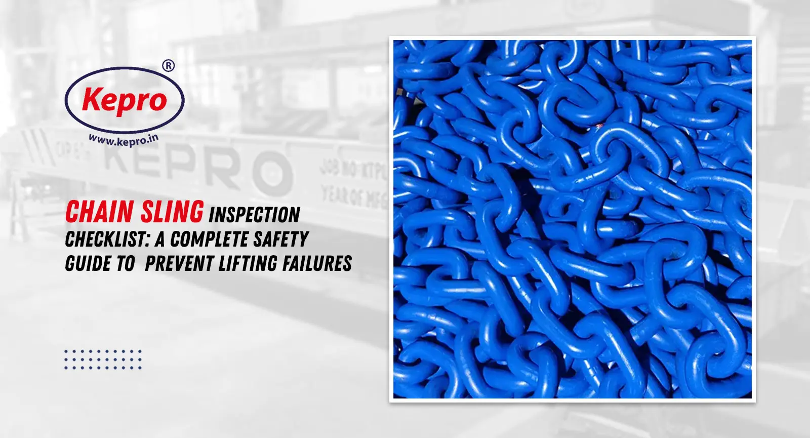 Chain Sling Inspection Checklist